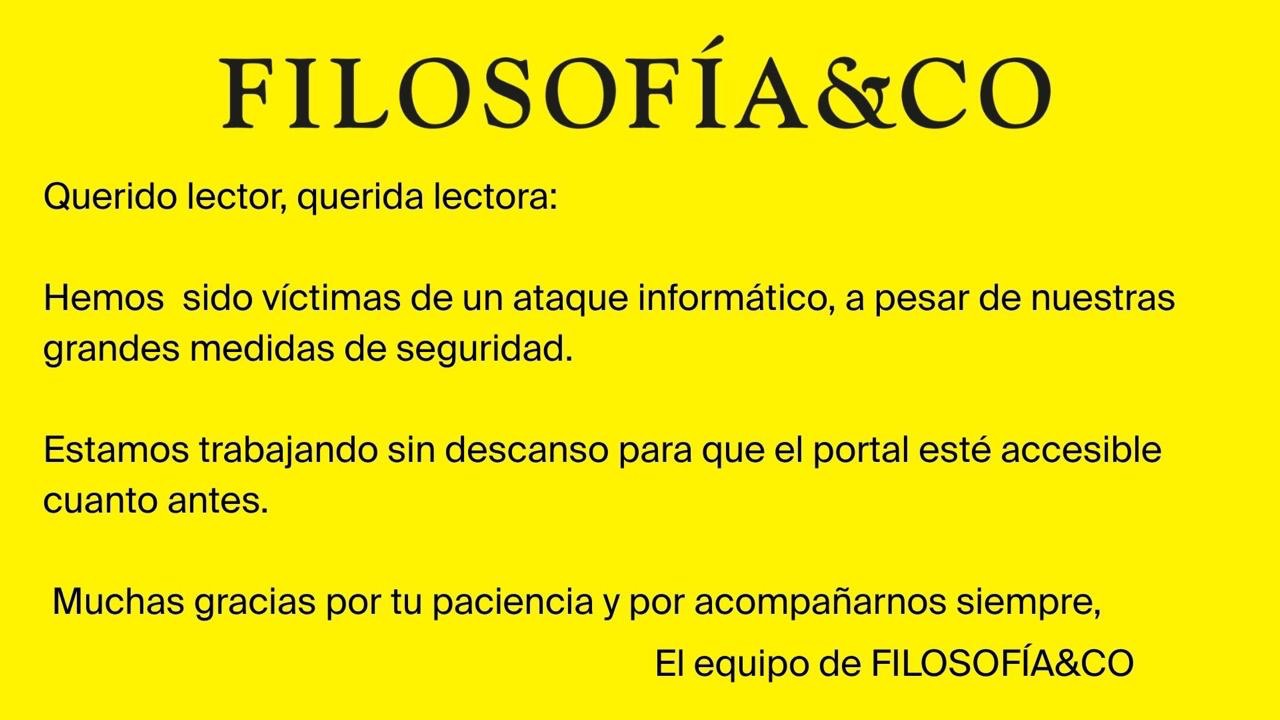 Aviso de Filosofia y Co