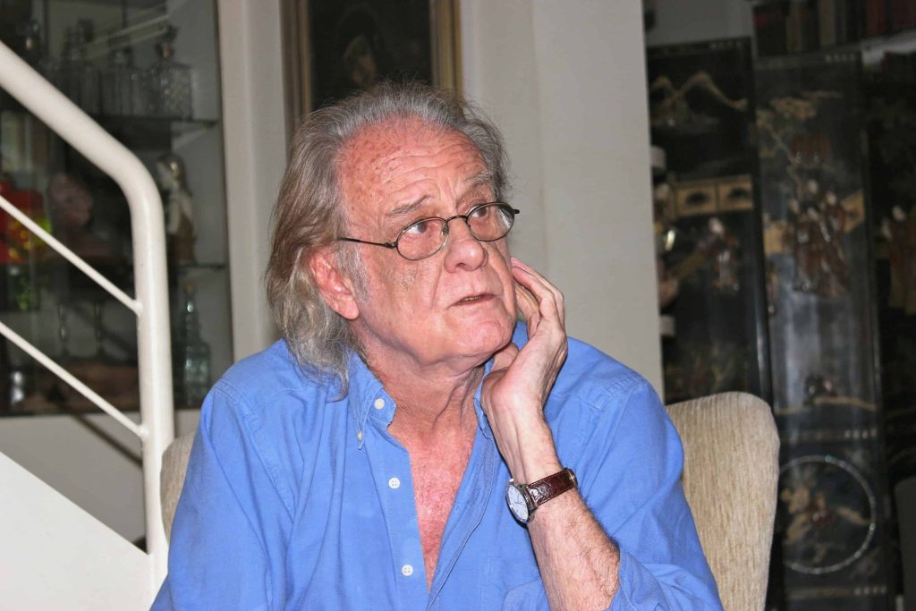 Luis Eduardo Aute nos dijo: «La mentira es necesaria para la supervivencia» "Con el amor llega la armonía del entorno y del mundo en el que se vive", asegura Luis Eduardo Aute. Foto: Deyanira López.