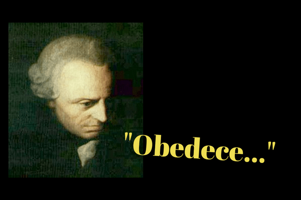 Kantobey La filosofía de Kant puede recibir muy distintas interpretaciones, incluso opuestas.