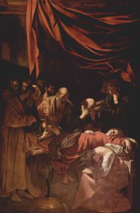 Caravaggio vivió, pensó y pintó entre luces y sombras "La muerte de la Virgen", de Caravaggio (1606), pertenece a la colección del museo del Louvre, de París (Francia).