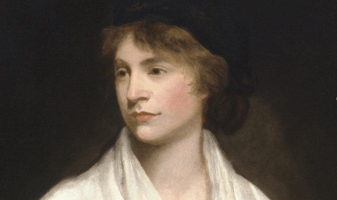 Mary Wollstonecraft La filósofa Mary Wollstonecraft nació en Spitalfields (Inglaterra) el 27 de abril de 1759 y murió el 10 de septiembre de 1797. Unos días antes había dado a luz a su hija Mary, que años más tarde escribiría la obra