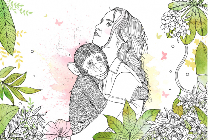 Captura de pantalla 2018-03-13 a la(s) 12.35.01 Ilustración de Lupe Cruz, directora de arte de la colección de cuentos del proyecto