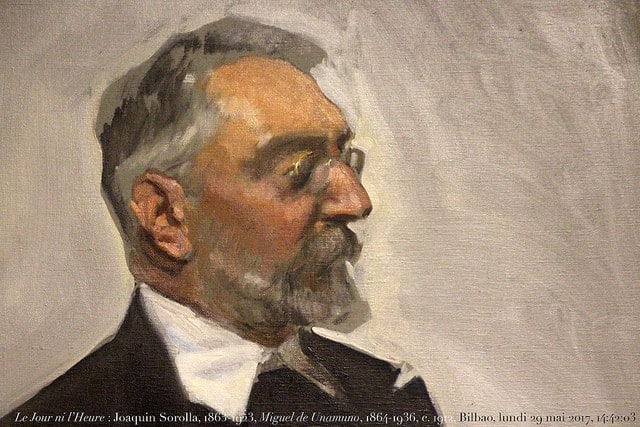 34970296386_935805f7ef_z Imagen de Miguel de Unamuno distribuida por Flickr bajo licencia CC BY 2.0. Le Jour ni l’Heure 6529: Joaquin Sorolla, 1863-1923, portrait, c. 1912, de Don Miguel de Unamuno (1864-1936). Museo de las Bellas Artes de Bilbao, País Vasco (España). Renaud Camus. www.renaud-camus.net/librairie/