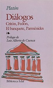 ¿Un café con la muerte? En esta edición de Edaf se incluye "Fedón" entre otros diálogos platónicos.