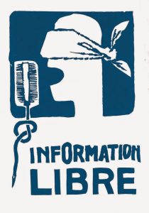 Nuevos filósofos: el rechazo al marxismo tras el 68 La fuerza de las reivindicaciones de Mayo del 68 se plasmaron en miles de carteles como este, pidiendo y defendiendo la libertad de información.