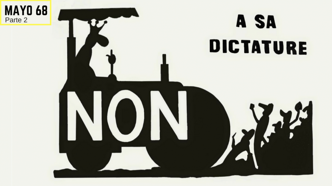 MAYO 68 Los movimientos de protesta de los años 60 fueron bastante heterogéneos entre sí, pero guardaban una serie de semejanzas comunes: el rechazo al autoritarismo y a las convenciones sociales que habían estructurado a las sociedades hasta entonces.