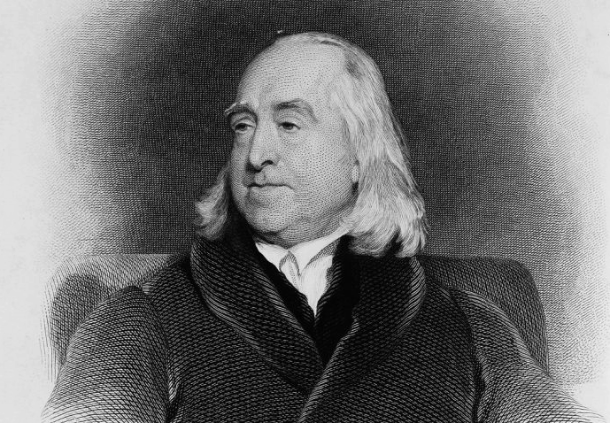 Jeremy Bentham, fundador del utilitarismo.