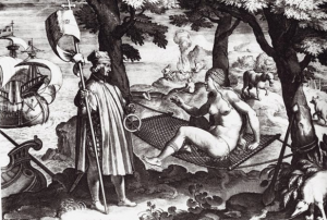 Mauricio Nieto: «1492 fue el inicio del descubrimiento de Europa, no de América» América, por Jan van der Straet, también conocido como Johannes Stradanus, Nova Reperta, 1638. Grabado de