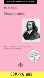 Gabriel Albiac: "Pascal y su obra tienen un carácter fascinante" "Pensamientos", de Blaise Pascal (Tecnos, edición a cargo de Gabriel Albiac)