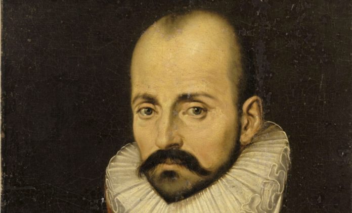 Retrato de Michel de Montaigne, alrededor de 1570. Autor desconocido. Fuente: https://www.fullersbookshop.com.au/old-events/dr-frances-daly-discusses-montaigne/ Dominio público. Montaigne, uno de los grandes humanistas de su época, ha pasado a la historia por la invención de un nuevo género literario: el ensayo.