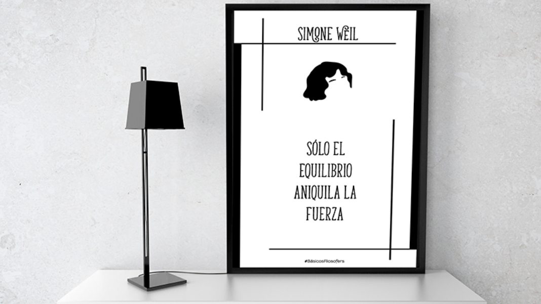 Simone Weil La filósofa Simone Weil nació en París (Francia) el 3 de febrero de 1909 y murió en el Reino Unido el 24 de agosto de 1943. En la imagen, la lámina de Weil de filosofers.com