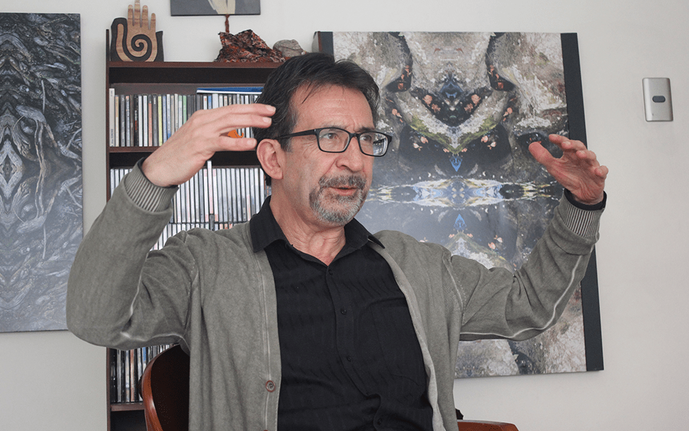 Adolfo Chaparro: «Dejarles la política a los políticos no es buena estrategia» Foto: Emilith Muñoz.