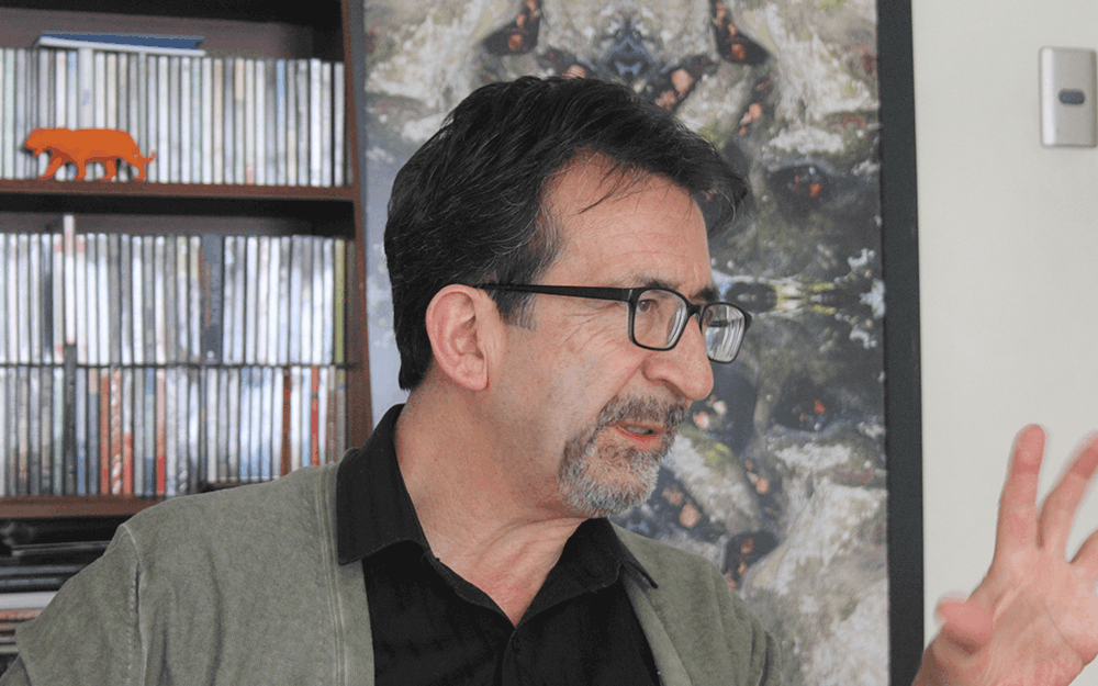 Adolfo Chaparro: «Dejarles la política a los políticos no es buena estrategia» Foto: Marcela Becerra.
