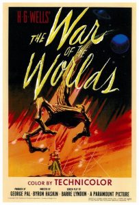 El eterno hechizo de la luna La guerra de los mundos, en versión cinematográfica se estrenó en 1953. Estaba basada en el libro de H. G. Wells.