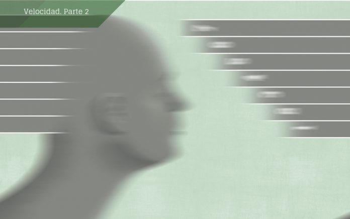 Dosier Velocidad-Parte 2 Nuestra época, con su desarrollo y su progreso acelerado, debería ser menos estresante que las anteriores. Y, sin embargo, la realidad es muy diferente. © Ana Yael