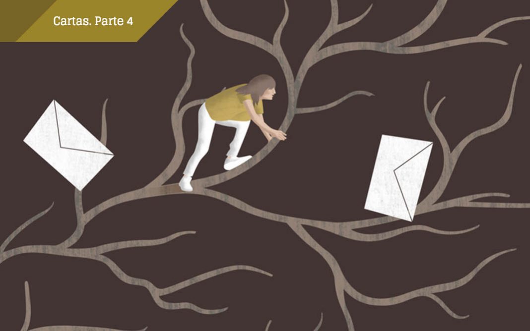 Cartas. Parte41069 El narrador de «Cartas de Kelly» (Herder) escribe desde un manicomio en Nueva York. Se dirige a alguien de nombre Kelly que quedó en Europa, y firma como W. ¿Cuál es la relación entre ellos? ¿Qué dicen las cartas y qué quieren decir? ¿Qué opinan los médicos? Un mundo de preguntas al que da ambigua respuesta el autor, el alemán Wolf Wondratschek. © Ana Yael