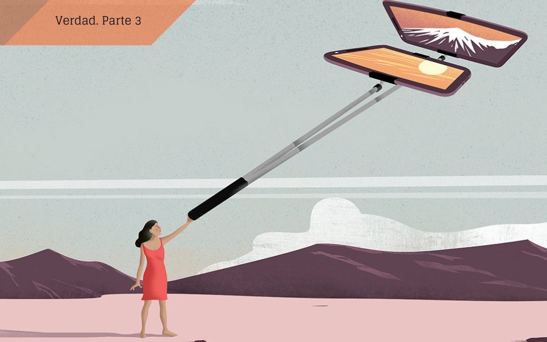 Dosier Verdad. Parte 3 En «Breve historia de la verdad», Julian Baggini habla del supuesto derecho a la verdad personal. «La verdad se ha personalizado, con el individuo como soberano de su interpretación de la realidad». © Ana Yael