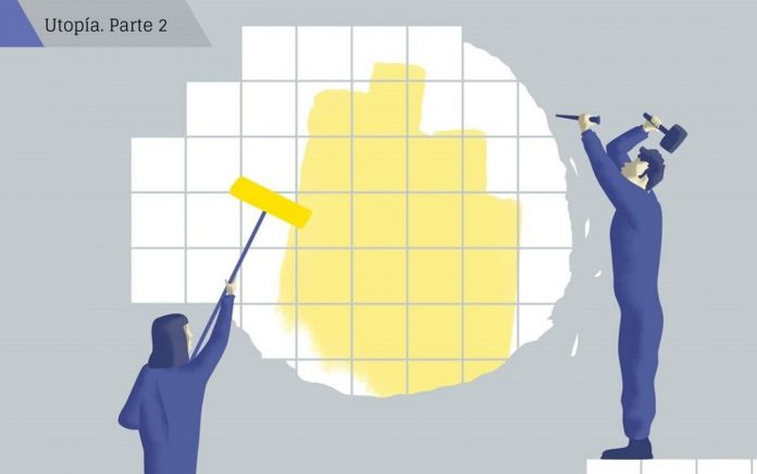 Toda idea utópica, por brillante que sea, tiene potencial para convertirse en una catástrofe. Imagen: Ana Yael. Toda idea utópica, por brillante que sea, tiene potencial para convertirse en una catástrofe. Imagen: Ana Yael.