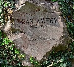 Tumba de Jean Améry en el Cementerio central de Viena.