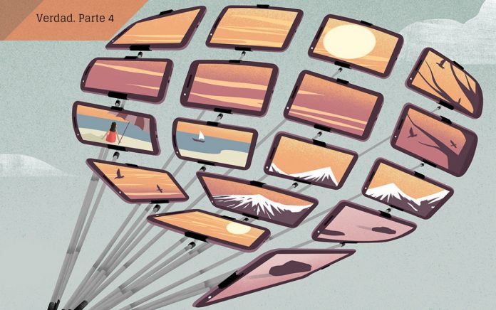Dosier Verdad. Parte 4 En su libro «¿Qué es la verdad?», Ayllón cita esta frase del escritor alemán Michael Ende: «Sospecho que la realidad puede ser solamente la primera planta de un enorme edificio con innumerables pisos por encima y bajo tierra». © Ana Yael