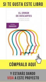 El error de Descartes, de Antonio Damasio (Booket) El error de Descartes, de Antonio Damasio (Booket)