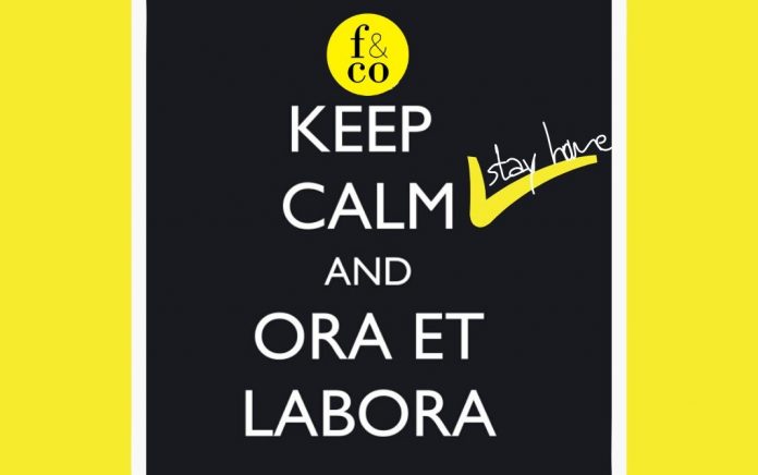 KEEP CALM, STAY HOME AND ORA ET LABORA Anselm Grün y Simon Biallowons firman esta novedad de Herder. Los autores de «Cuarentena» siguen la Regla de san Benito, aportando una serie de guías o criterios para llevar de la mejor manera la existencia cuando se está en reclusión.