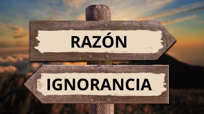 Héroes y heroínas de la razón. Diseño hecho a partir de una imagen de Gerd Altmann en Pixabay. «Mujeres y hombres se reunían al calor de un texto clásico o de un tema candente y lo discutían hasta altas horas de la noche, para eludir el que les parecía el gran mal de su tiempo: la ignorancia auspiciada por la religión que, a su vez, crea y permite la opresión y la desigualdad. Solo en libertad, es decir, solo a través del conocimiento, un individuo puede llegar a vivir plenamente», escribe Carlos Javier González Serrano.