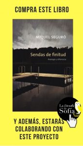 Miquel Seguró: «La filosofía ilumina los espacios vacíos de nuestras certezas» Sendas de finitud, de Seguró (Herder).