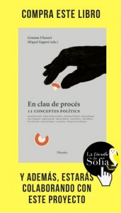 Miquel Seguró: «La filosofía ilumina los espacios vacíos de nuestras certezas» En clau de procés. 11 conceptes polítics, coeditado por Seguró (Herder).