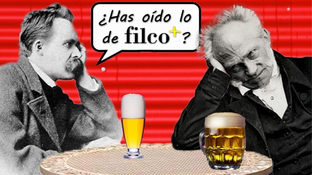 Filco+ Brindamos con Nietzsche y Schopenhauer por el nacimiento de la nueva zona Filco+ de nuestro portal filosofía&co.