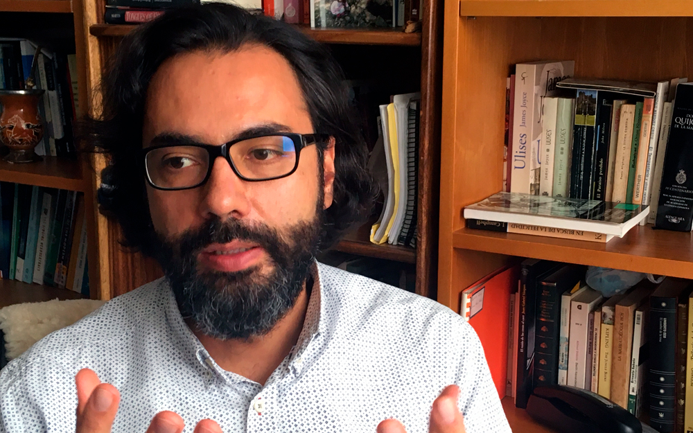 Carlos M. Gómez: «La trascendencia es una crítica profunda a nuestras seguridades» Carlos Miguel Gómez Rincón. Foto: Amaranta Gómez.