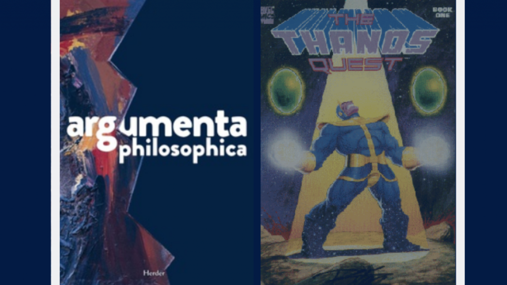 ¿Por qué Marvel es nuestro enemigo a superar? The Thanos Quest Filosofía & co. - Argumenta Marvel 1