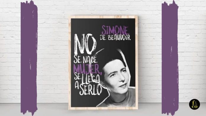 10 claves Simone de Beauvoir Simone de Beauvoir fue una de las intelectuales más escuchadas del siglo XX francés. Montaje realizado desde la lámina de www.filosofers.com