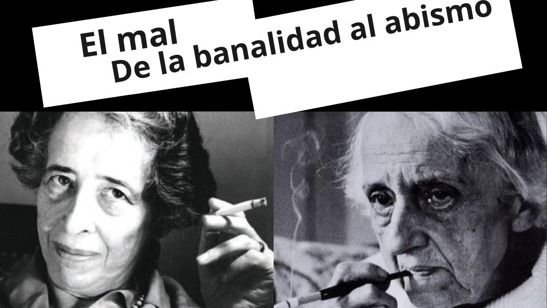 El mal Arendt y Zambrano Arendt y Zambrano se sumaron a la fascinación por el mal y lo afrontaron como objeto de estudio. Izda., Hannah Arendt en imagen de Ryohei Noda, flickr; dcha., María Zambrano en foto distribuida por davide vizzini, flickr, ambas bajo licencia CC BY 2.0.