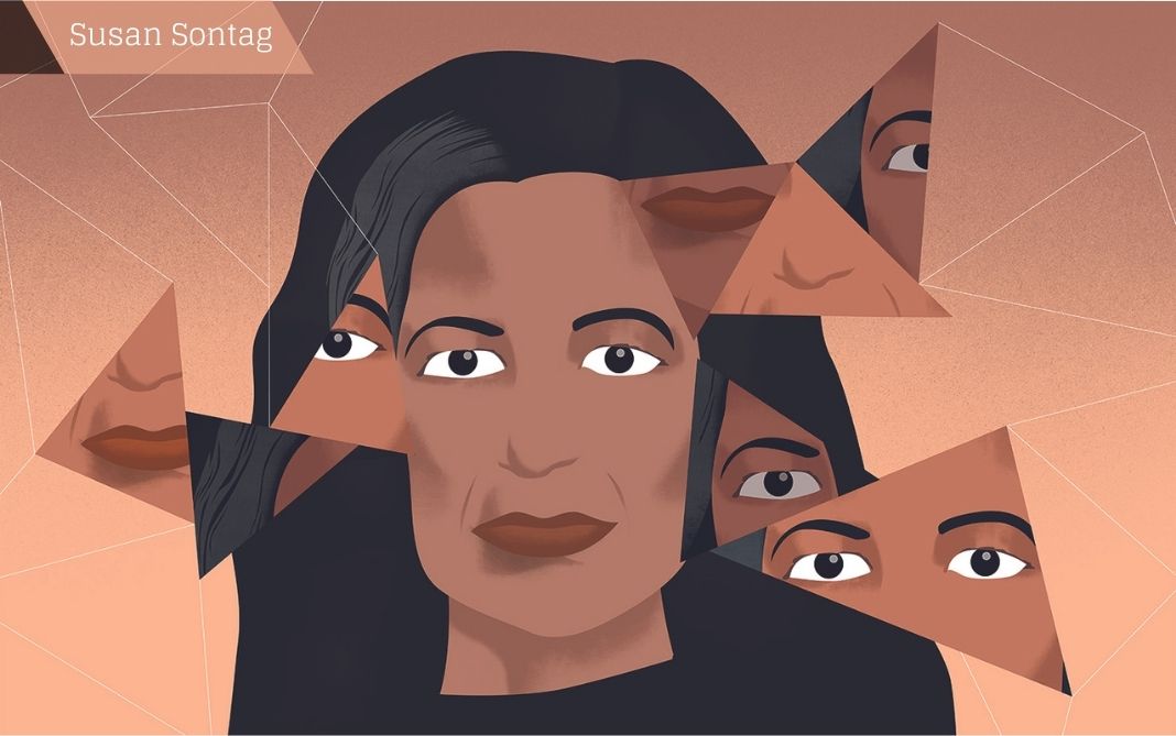 Dosier Susan Sontag De la escritora, novelista, filósofa, profesora, directora de cine, guionista Susan Sontag suele decirse que es una intelectual multifacética, pero poco se ahonda en los motivos de esta cualidad: si algo guía o no esta huida permanente de un género a otro en su obra, acompañado de lo camaleónica y expansiva que llegó ser su figura para la cultura occidental. © Ana Yael