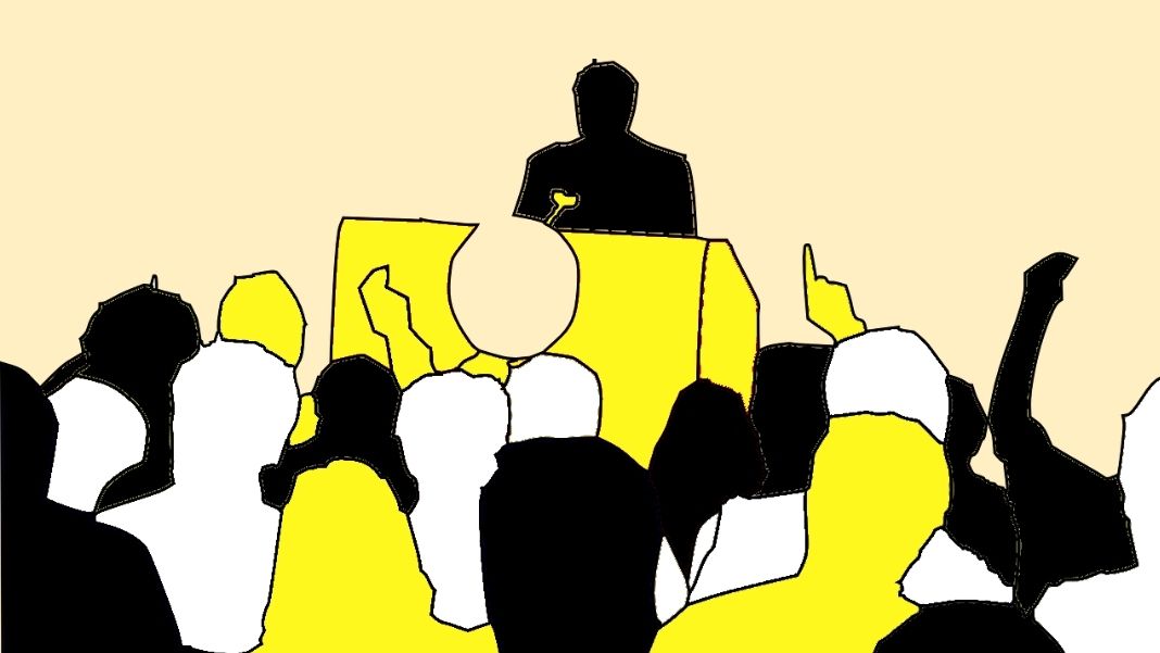 Populismo El populismo ha atravesado la mayoría de los fenómenos y discusiones políticas de nuestro tiempo, pero ¿qué es verdaderamente el populismo? Ilustración hecha a partir del diseño de Clker-Free-Vector-Images, extraído de Pixabay (CC).